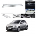 Hyundai I20 Old Lower Window Chrome Garnish Trims (Set Of 4Pcs.) Hyundai I20 Old Lower Window Chrome Garnish Trims (Set Of 4Pcs.)