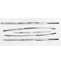 Cnleague Lower Window Chrome Garnish for Ford Ecosport 2013 Onwards