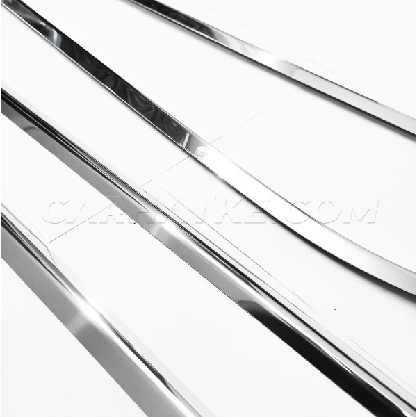 Renault Kiger 2021 Onwards Lower Window Chrome Garnish Trims (Set Of 4 Pcs.)