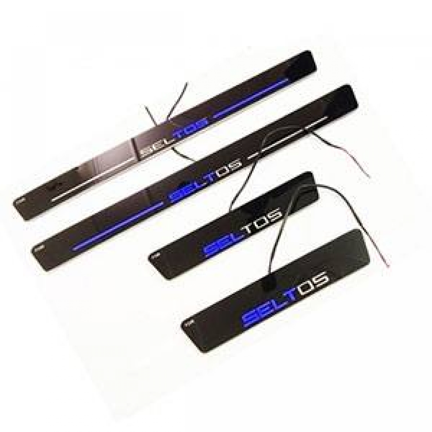 Buy Led Car Door Scuff Sill Plate Guard Footsteps Matrix Style Online