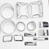 Mahindra Thar 2020 Onward Exterior Chrome Body Show Kits Combo (Set of 13 Pcs.)