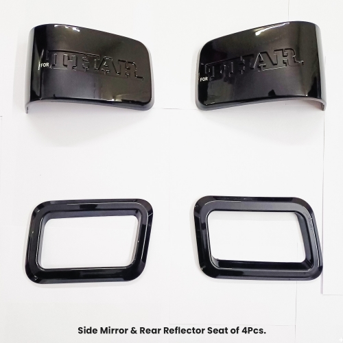 Mahindra Thar 2020 Onward Piano Gloss Black Exterior Body Show Kit (Set of 13Pcs.) Mahindra Thar 2020 Onward Piano Gloss Black Exterior Body Show Kit (Set of 13Pcs.)
