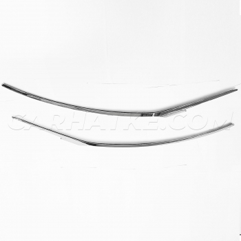 Front bumper chrome on sale garnish nexon