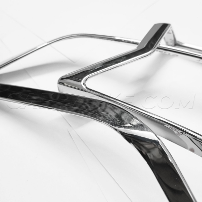 Tata Safari 2021-23 Tail Light Chrome Garnish Cover Trim (Set Of 2Pcs.) Tata Safari 2021-23 Tail Light Chrome Garnish Cover Trim (Set Of 2Pcs.)