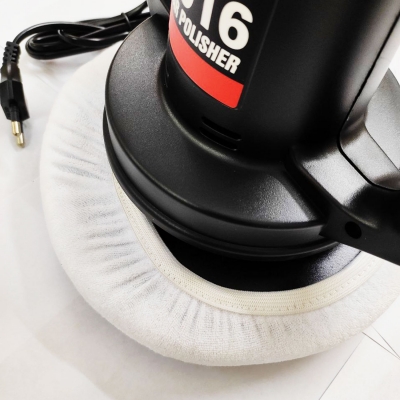 Coido 6016 Heavy Duty Professional AC Car Polisher - Black Color