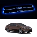 Toyota Corolla Altis Door Foot LED Mirror Finish Black Glossy Scuff Sill Plate Guards (Set of 4Pcs.) Toyota Corolla Altis Door Foot LED Mirror Finish Black Glossy Scuff Sill Plate Guards (Set of 4Pcs.)