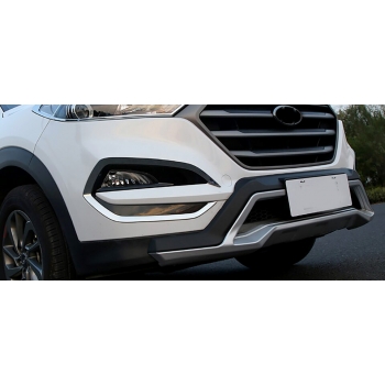 Hyundai Tucson 2016 Onwards Front and Rear Bumper Guard Protector