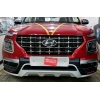 Hyundai Venue Front and Rear Bumper Guard Protector in High Quality ABS Material