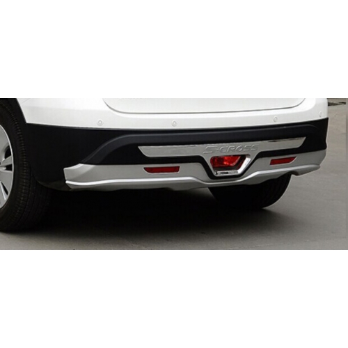 Maruti Suzuki S-Cross Facelift Front and Rear Bumper Guard Protector in High Quality ABS Material
