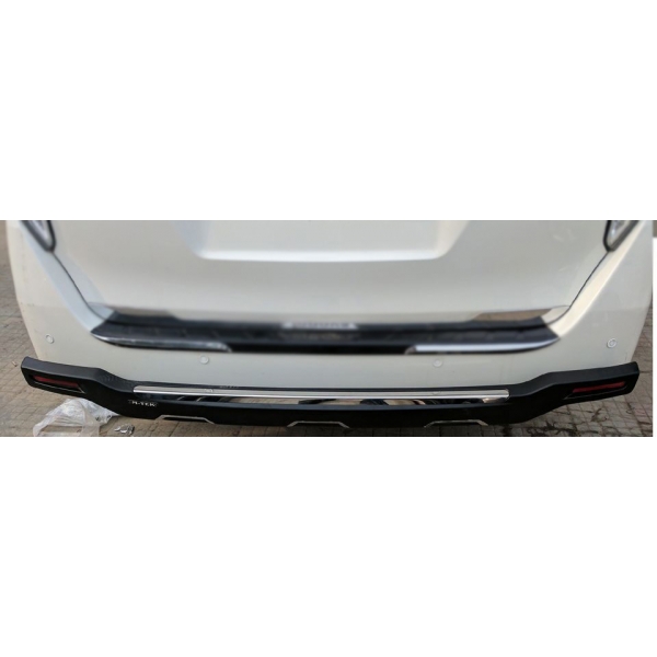 Toyota Innova Crysta Front and Rear Bumper Guard Protector in High Quality ABS Material