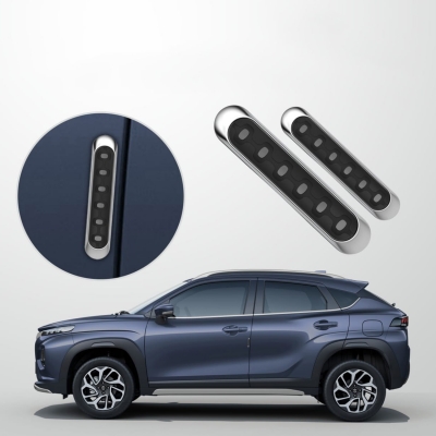 GFX Car Door Edge Guard Scratch Protector - Granite Black With Gray GFX Car Door Edge Guard Scratch Protector - Granite Black With Gray