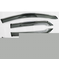 Galio Chrome Line Door Visor for Ford Ecosport 2013 Onwards