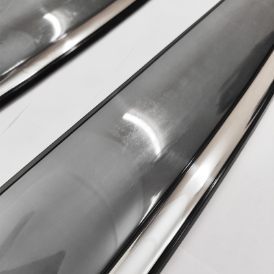 Hyundai Elantra 2012-2015 Car Window Door Visor with Chrome Line (Set Of 4 Pcs.) Hyundai Elantra 2012-2015 Car Window Door Visor with Chrome Line (Set Of 4 Pcs.)