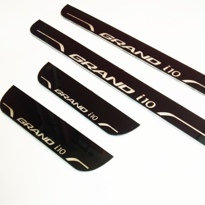 Hyundai Grand i10 2014 Onwards Door Opening LED Footstep - 4 Pieces