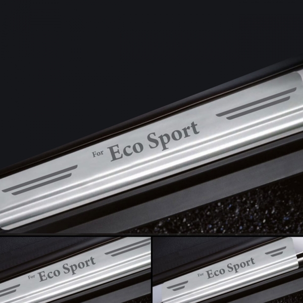 Galio Stainless Steel Door Sill Guards for Ford Ecosport 2013 Onwards