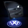 Wireless Car Welcome Logo Shadow Projector Ghost Lights Kit For Volkswagen T-Roc All Models (Set Of 2Pcs.)