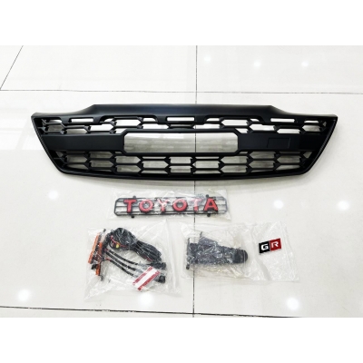 Toyota Fortuner 2012-15 GR Sports Design Black Front Grill  Toyota Fortuner 2012-15 GR Sports Design Black Front Grill