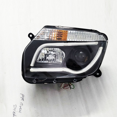 Renault Duster Modified Headlight with Drl Light and Projector Lamp Set of 2 Renault Duster Modified Headlight with Drl Light and Projector Lamp Set of 2