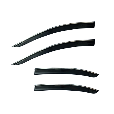 Galio Honda City 2020 Onwards Door Visor - Chrome Line Galio Honda City 2020 Onwards Door Visor - Chrome Line