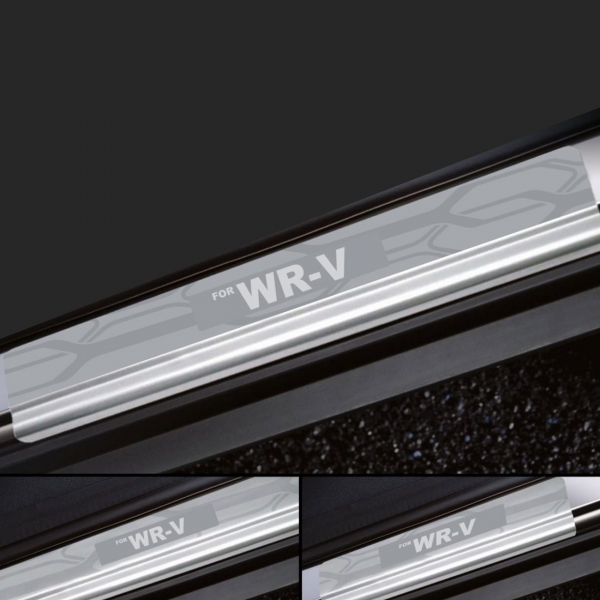 Galio Stainless Steel Door Sill Guards for Honda WRV 2017 Onwards