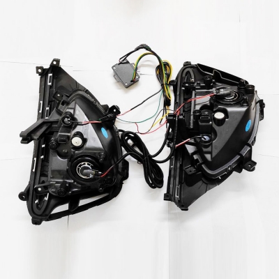 Hyundai i20 Elite 2018-2020 OEM LED DRL Daytime Running Light With Matrix Turn Signal and Fog Lamp (Set of 2Pcs.)