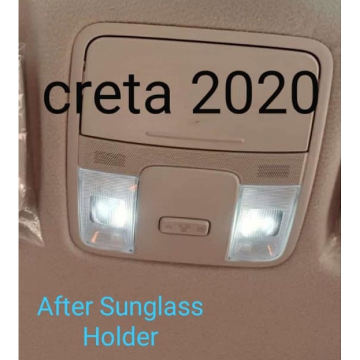Hyundai New Generation Creta 2020 O.E Type Cabin Roof Reading lamp Light (With Wiring) Hyundai New Generation Creta 2020 O.E Type Cabin Roof Reading lamp Light (With Wiring)