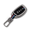 Metal key Cover For Hyundai Creta, Alcazar, i20, Venue, Exter, Elantra, and Tucson - HY-A4B