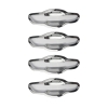 Cnleague Chrome Door Handle Bowl for Verna 2017-20