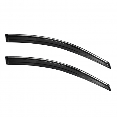 Galio Hyundai Verna 2011-17 Window Door Visor with Chrome Line