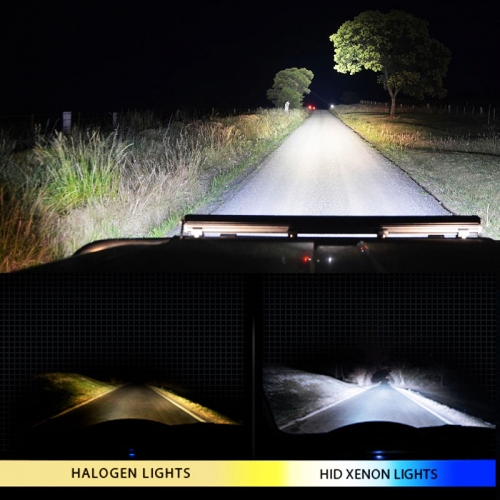 Original iPH Car Projector with Crystal Eye HID Kit Combo