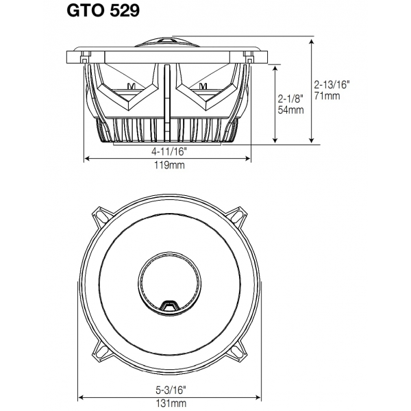 Original JBL GTO609C 6.5 Inch Car Component Speakers Original JBL GTO609C 6.5 Inch Car Component Speakers