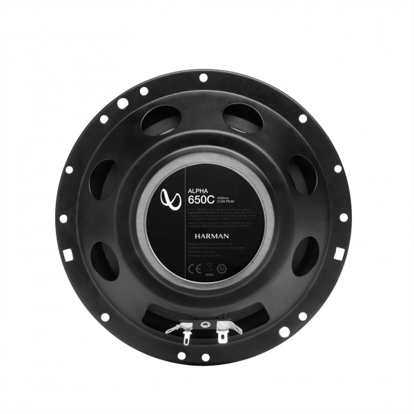 Original Infinity Car Component Speaker with Grille - Alpha 650C Original Infinity Car Component Speaker with Grille - Alpha 650C