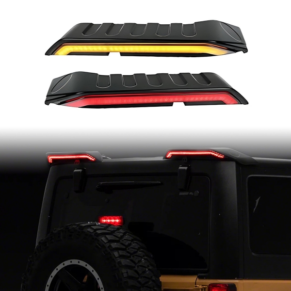 LED Rear Roof Lights for Jeep Wrangler 2016 Onwards