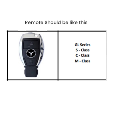 Mogato Premium Quality Soft TPU Leather Pattern Key Cover With Chain For Mercedes-Benz Cars - BENZ-3