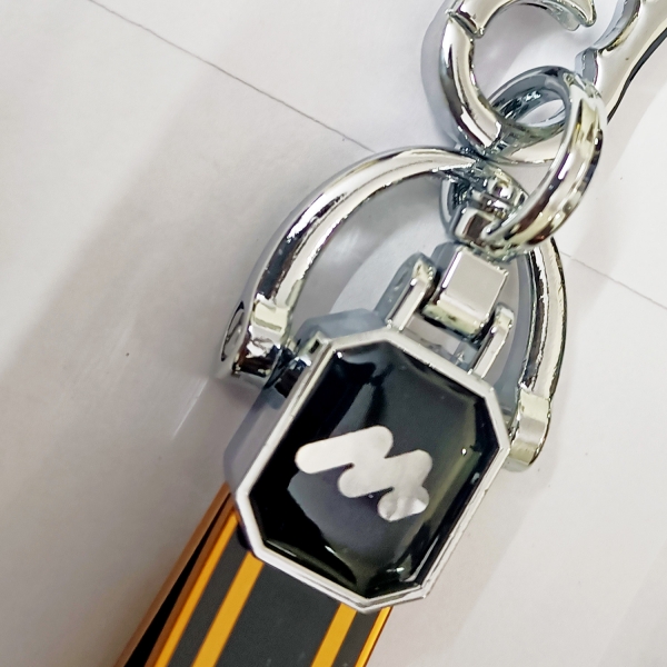 Mogato Premium Quality Soft TPU Leather Pattern Key Cover With Chain For Honda Cars - HONDA03