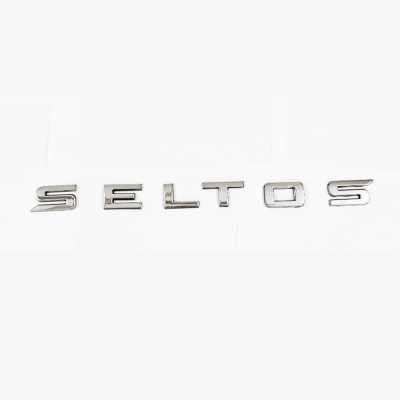 Galio Seltos 3D Chrome Letter Galio Seltos 3D Chrome Letter