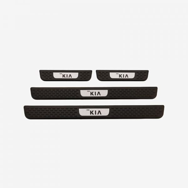 Sill Plate Door Foot Step ABS For Kia All Cars