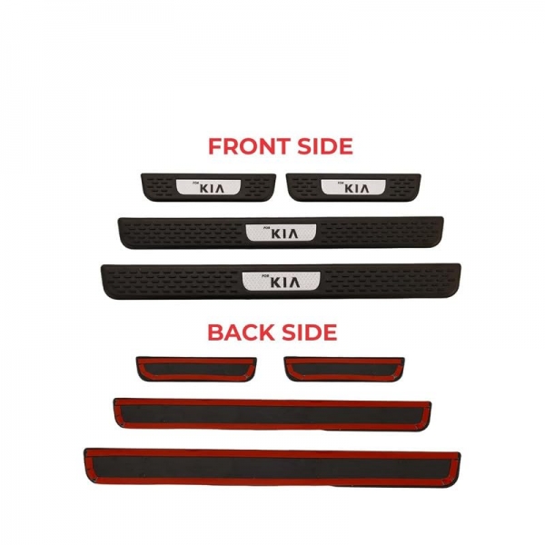 Sill Plate Door Foot Step ABS For Kia All Cars