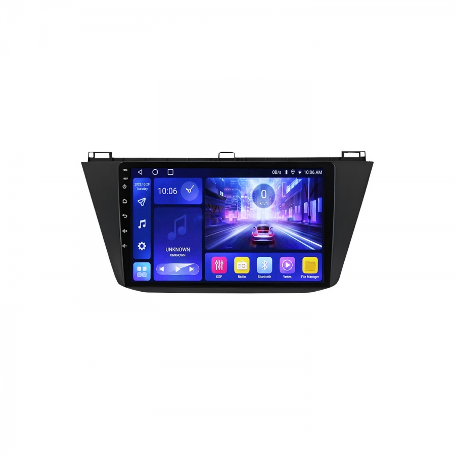 9 Inch Android Car Stereo for  Kia Carens | 4GB+64GB | Wireless CarPlay | 8 Core Processor| DSP | 360 Camera + 4G Option