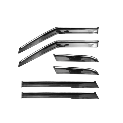 Galio Chrome Line Door Visor for Kia Carens Clavis 2025 Onwards Galio Chrome Line Door Visor for Kia Carens Clavis 2025 Onwards
