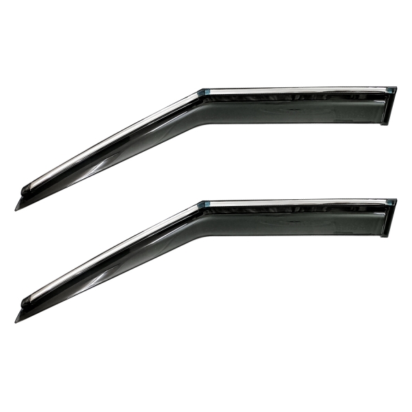 Cnleague Chrome Line Door Visor for Kia Seltos 2019 Onwards