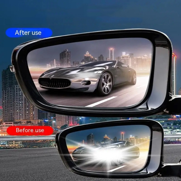 Toyota Fortuner 2016 Onwards Side Mirror Blue Anti-Glare Glass Lens
