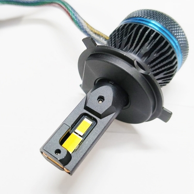 Crystal Eye 130W Tri Color LED Fog Lamp Bulbs - 9006 Crystal Eye 130W Tri Color LED Fog Lamp Bulbs - 9006