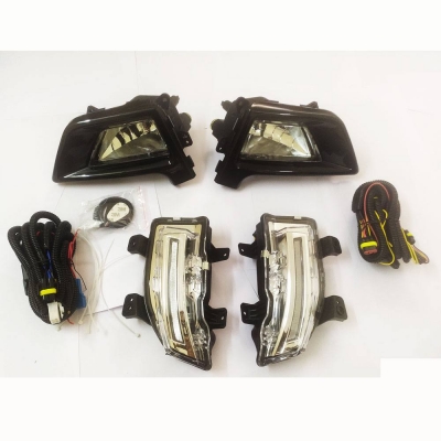 LED DRL & Fog Lights for Mahindra XUV 300 2019 Onwards LED DRL & Fog Lights for Mahindra XUV 300 2019 Onwards