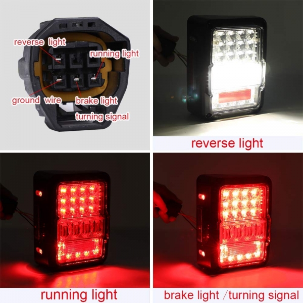 Mahindra Thar 2010-2020 Tail Light/Lamp Matrix Indicator Edition