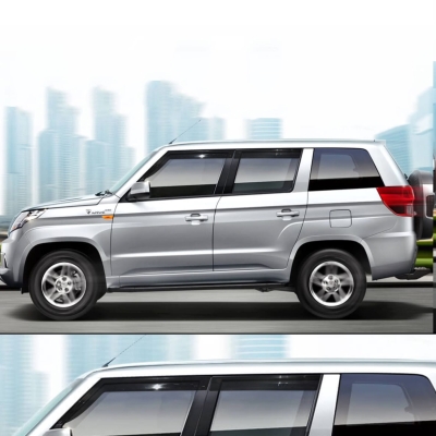 Galio Black Door Visor for Mahindra Bolero Neo 2021 Onwards Galio Black Door Visor for Mahindra Bolero Neo 2021 Onwards