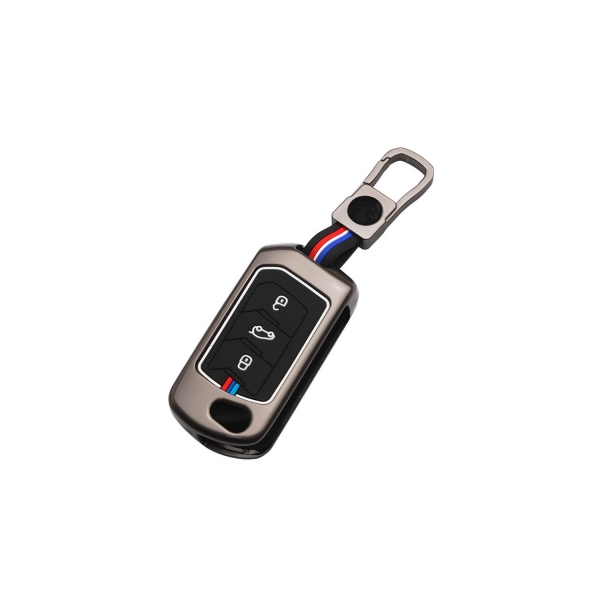 Metal key Cover Suitable For Mahindra Scorpio N, Thar 2020, Thar Roxx,  XUV3X0, XUV700, XUV400, Bolero Neo, Bolero 2020, Scorpio Classic, 