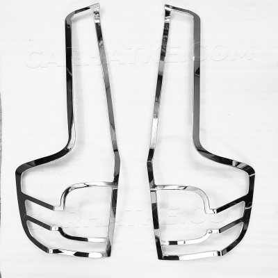 Galio Mahindra Scorpio N 2022 Onward Tail Lamp Chrome Garnish -  Set Of 2 Galio Mahindra Scorpio N 2022 Onward Tail Lamp Chrome Garnish -  Set Of 2
