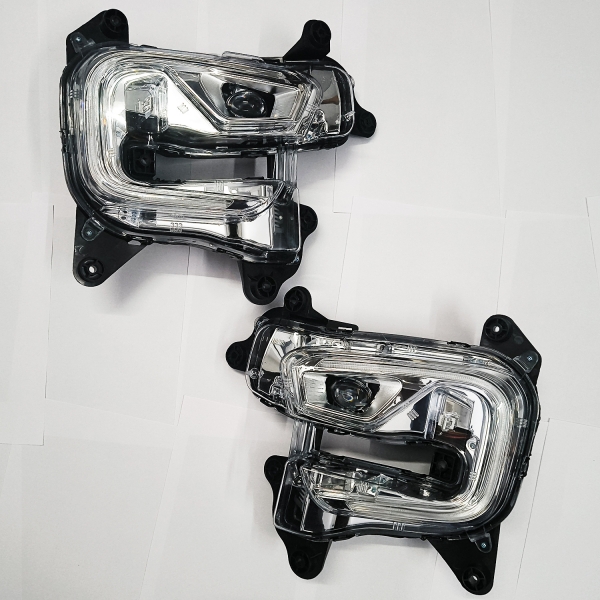 Hellix Mahindra Scorpio N 2022 Onwards OEM Type DRL Daytime Running Light With Projector Fog Lamp 