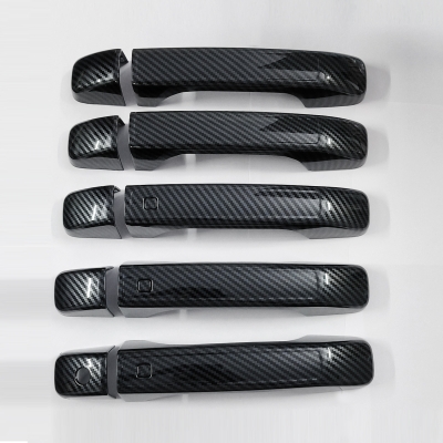 Cnleague Door Handle Cover for Mahindra Scorpio N 2022 Onwards - Black Carbon Cnleague Door Handle Cover for Mahindra Scorpio N 2022 Onwards - Black Carbon